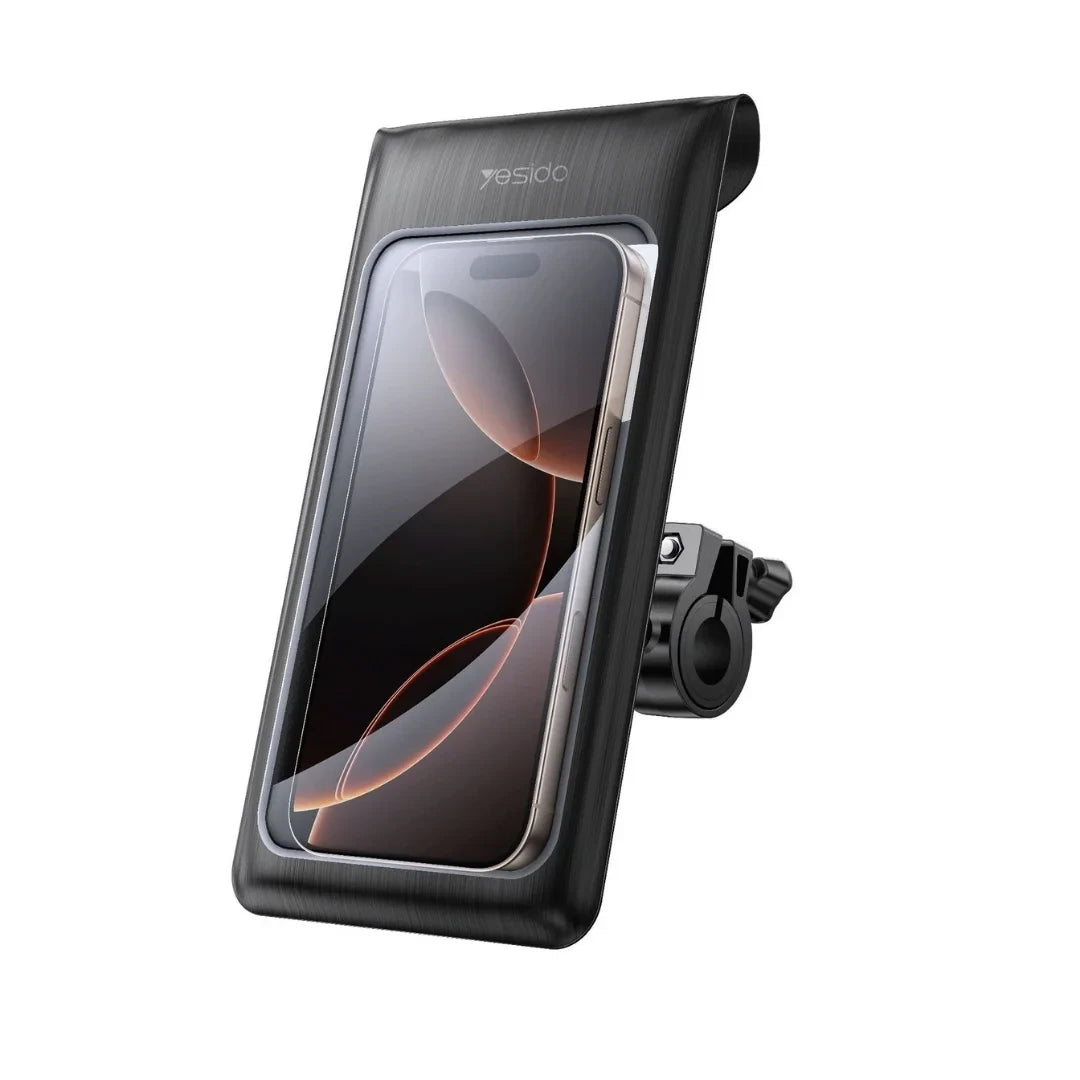 Soporte Impermeable 360° para Celular en Moto y Bicicleta Yesido C333