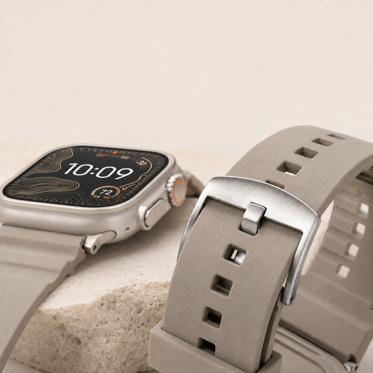 Ringke Rubber One Bold Band — Apple Watch Ultra 3/2/1 49mm · Series 11/10 46mm Series 9/8/7 45mm · SE/6/5/4 44mm