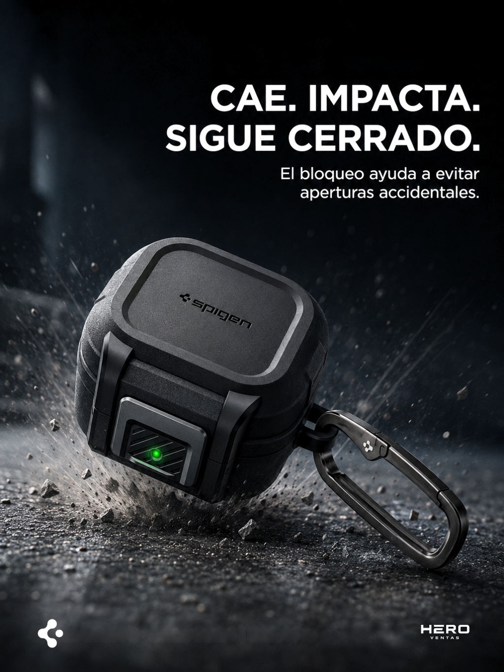 Spigen Lock Fit Case para Samsung Galaxy Buds 4 / 4 Pro