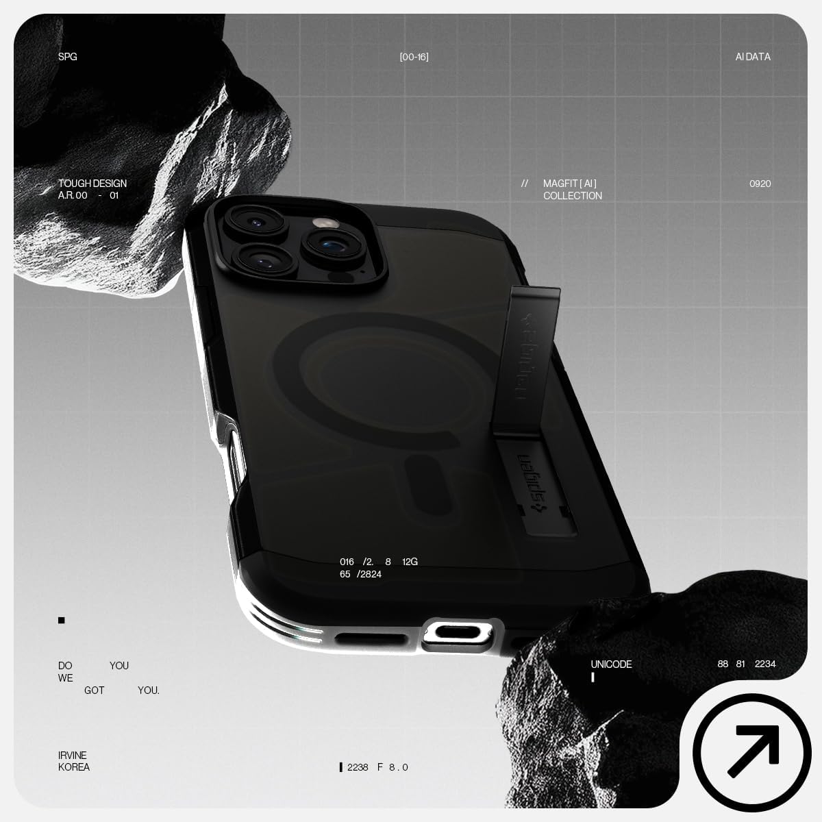 Tough Armor Ai (MagFit) Spigen iPhone 16 Pro Max