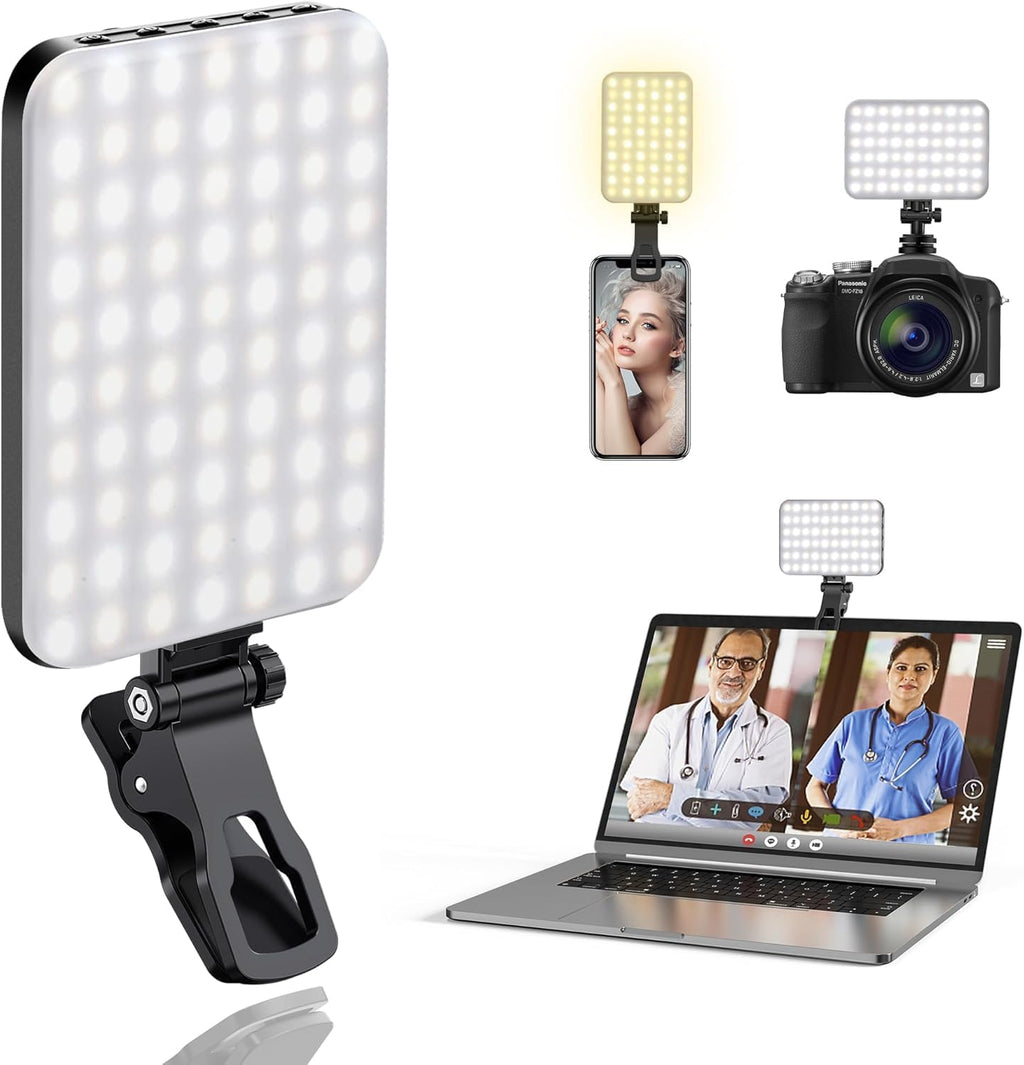 Luz LED Yesido para selfies y fotografía con 3 modos