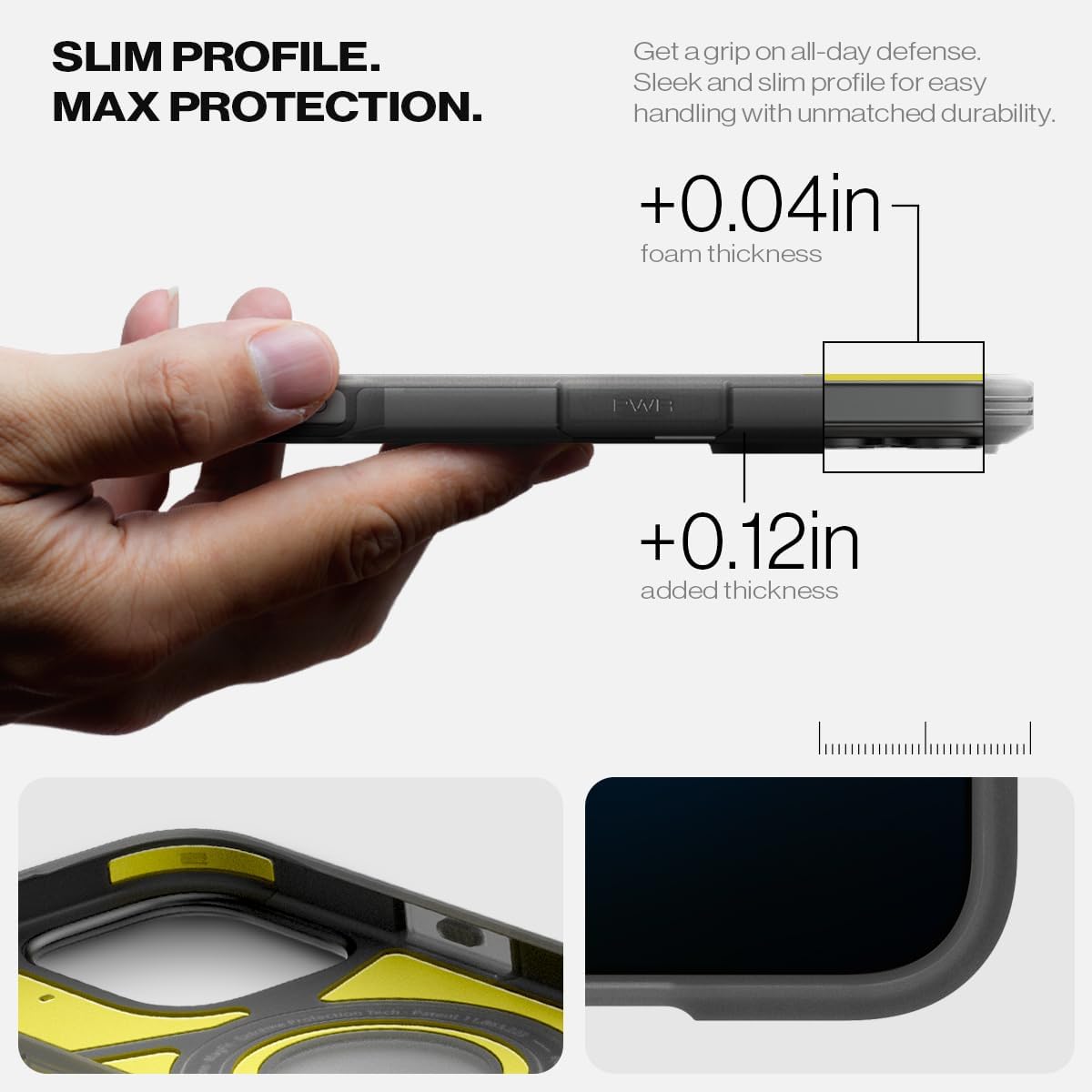 Tough Armor Ai (MagFit) GunMetal Spigen iPhone 16 Pro