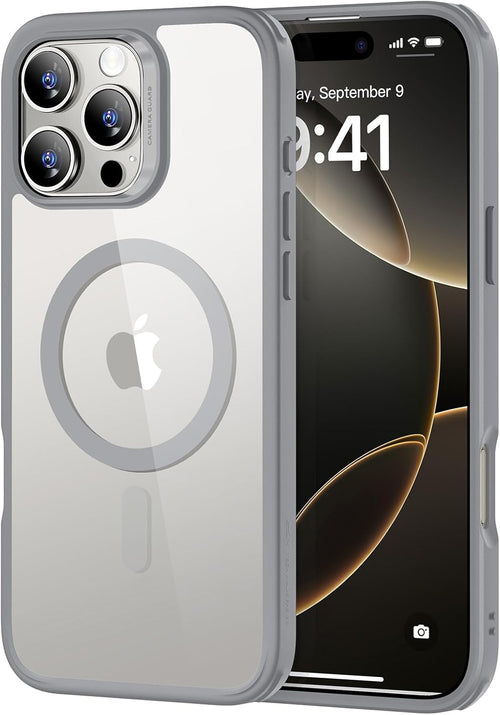 ESR HaloLock Gray Titanium Case iPhone 16 Pro – Compatible MagSafe