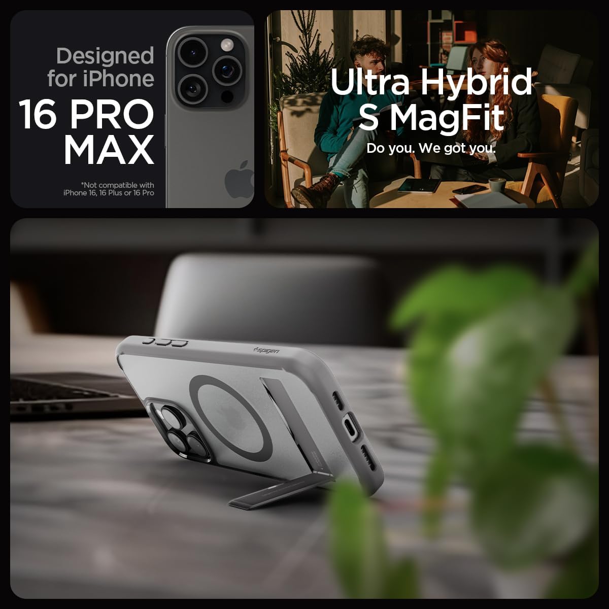 Ultra hybrid S Frost Spigen iPhone 16 Pro Max