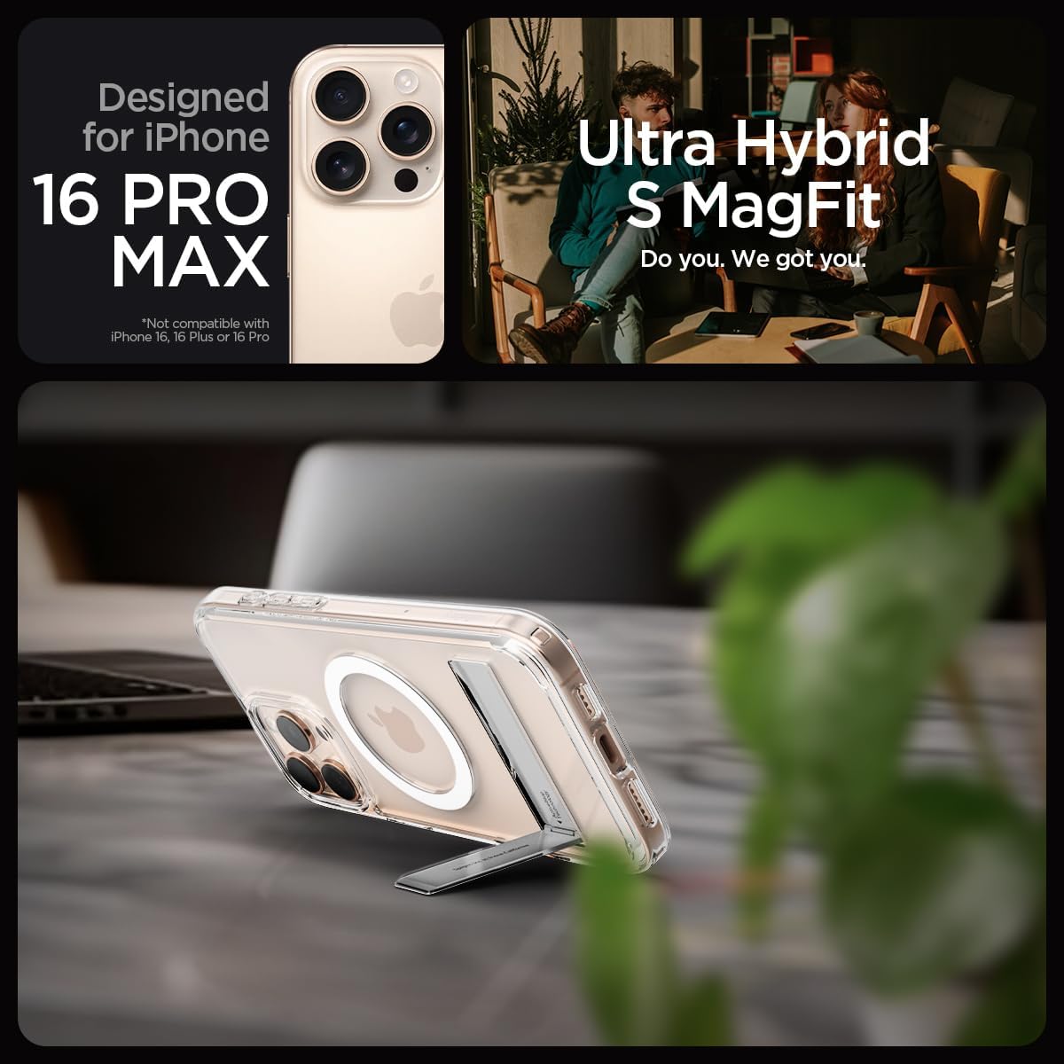 Ultra hybrid S (MagFit) Spigen iPhone 16 Pro Max