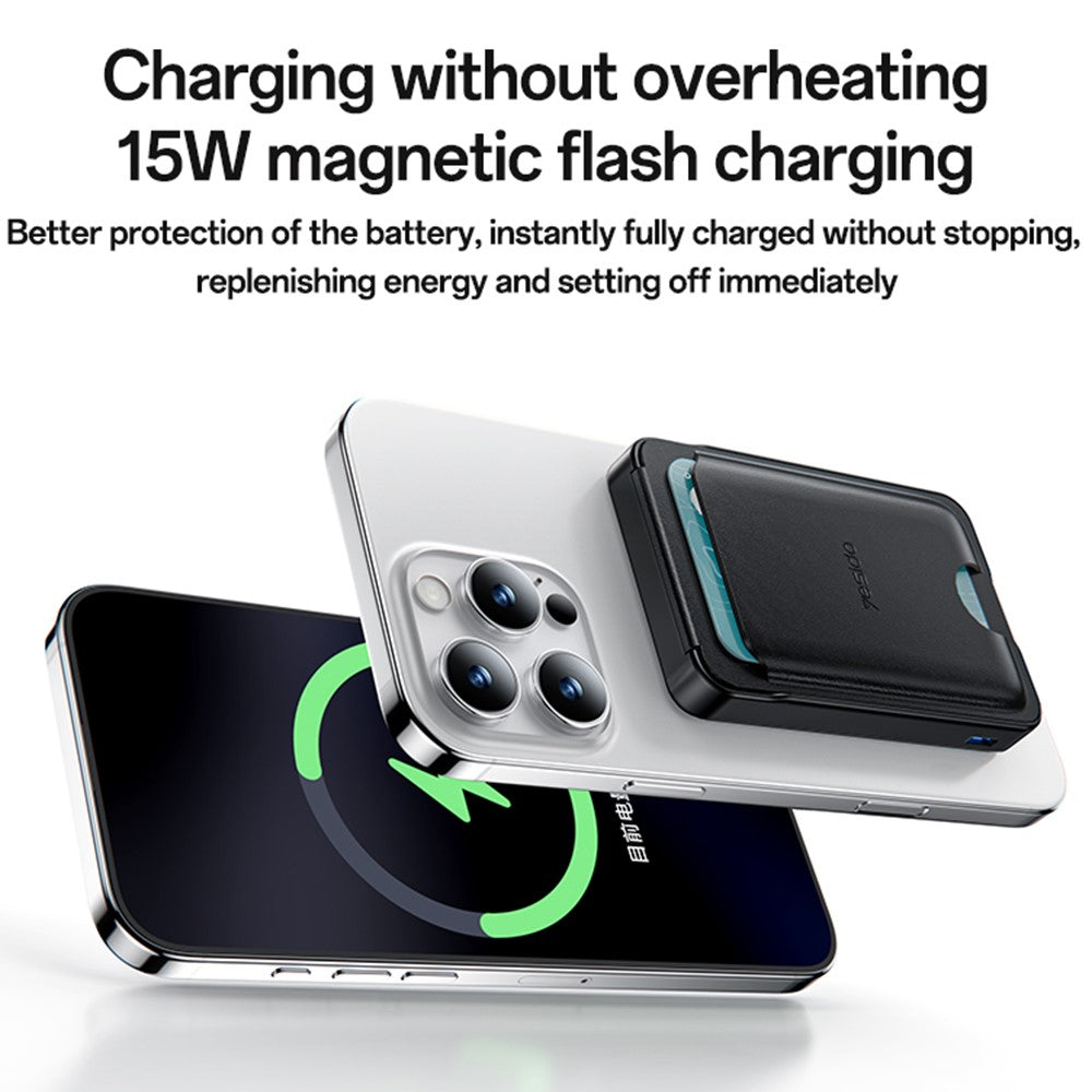Yesido YP93 Power Bank 5,000 mAh Magsafe + wallet + apple find my