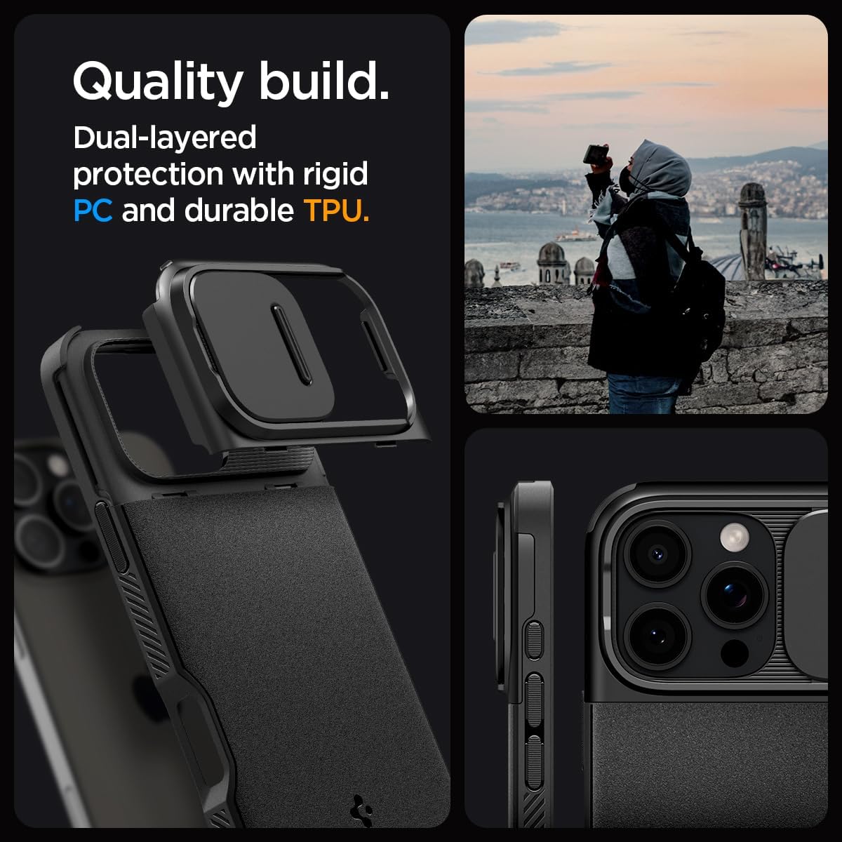 Optik Armor (Mag Fit) Spigen iPhone 16 Pro Max