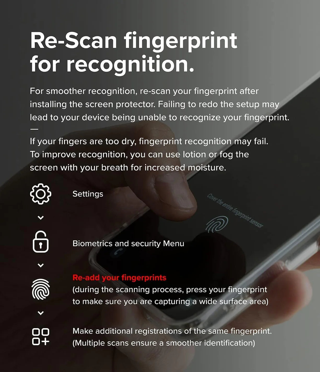 HD Vidrio Templado Ringke Galaxy S24 Ultra