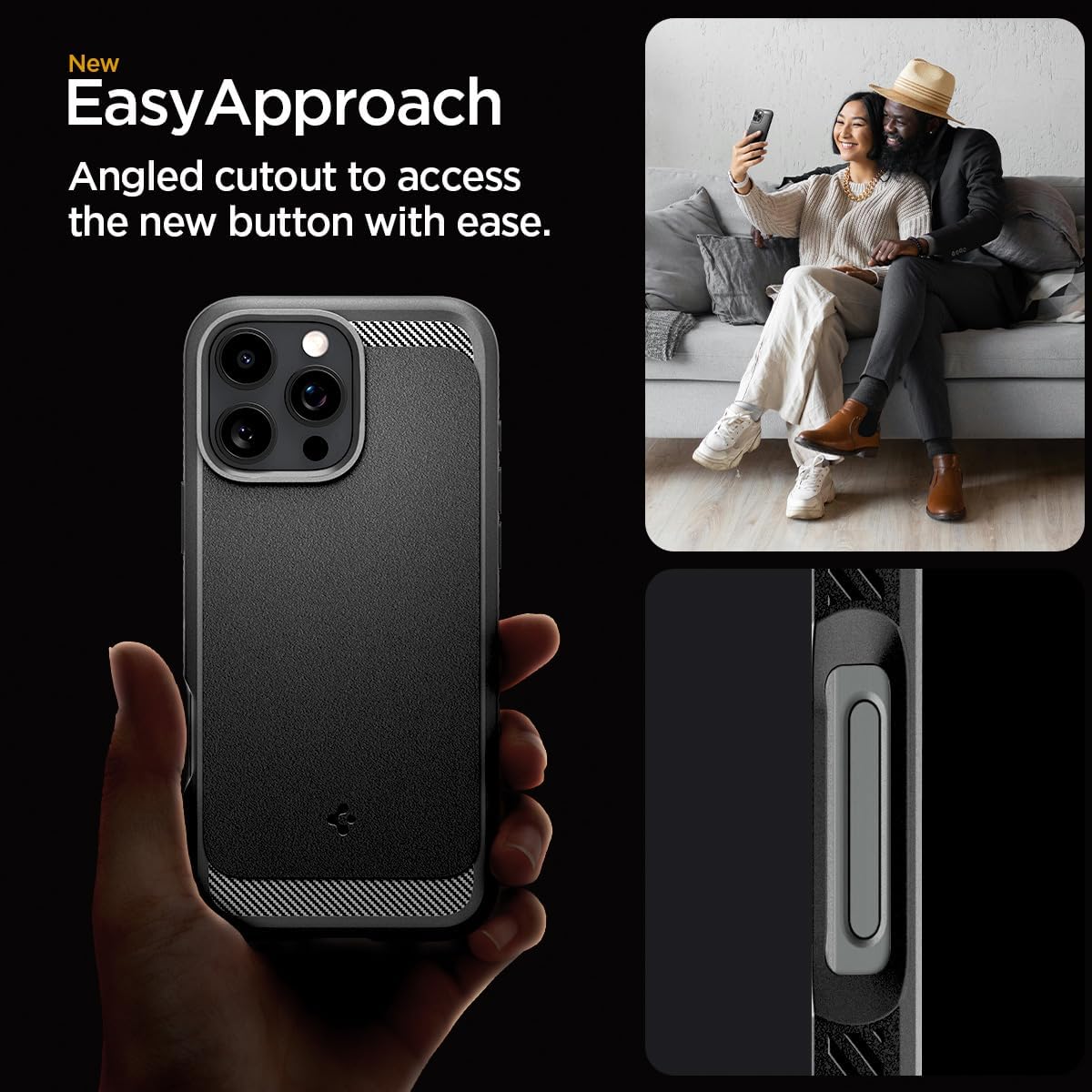 Rugged Armor (Magfit ) Spigen iPhone 16 Pro Max