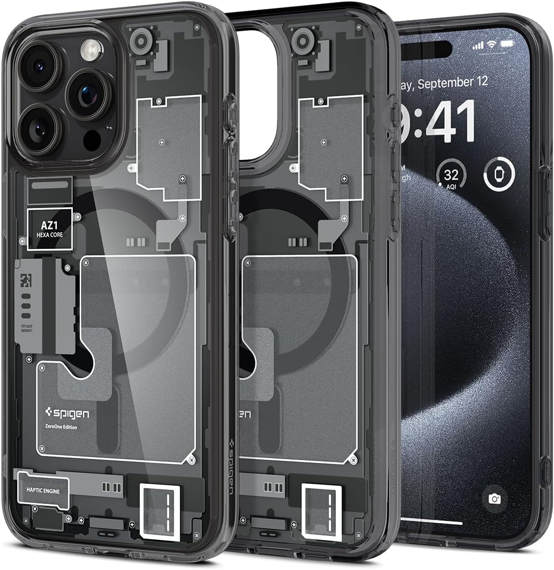 Ultra Hybrid Zero One  Black (Mag Fit) Spigen iPhone 16