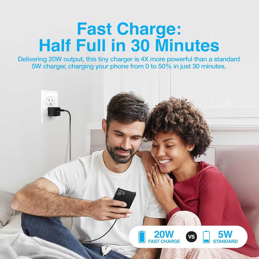 Naztech Cubo Pared 20w USB-C