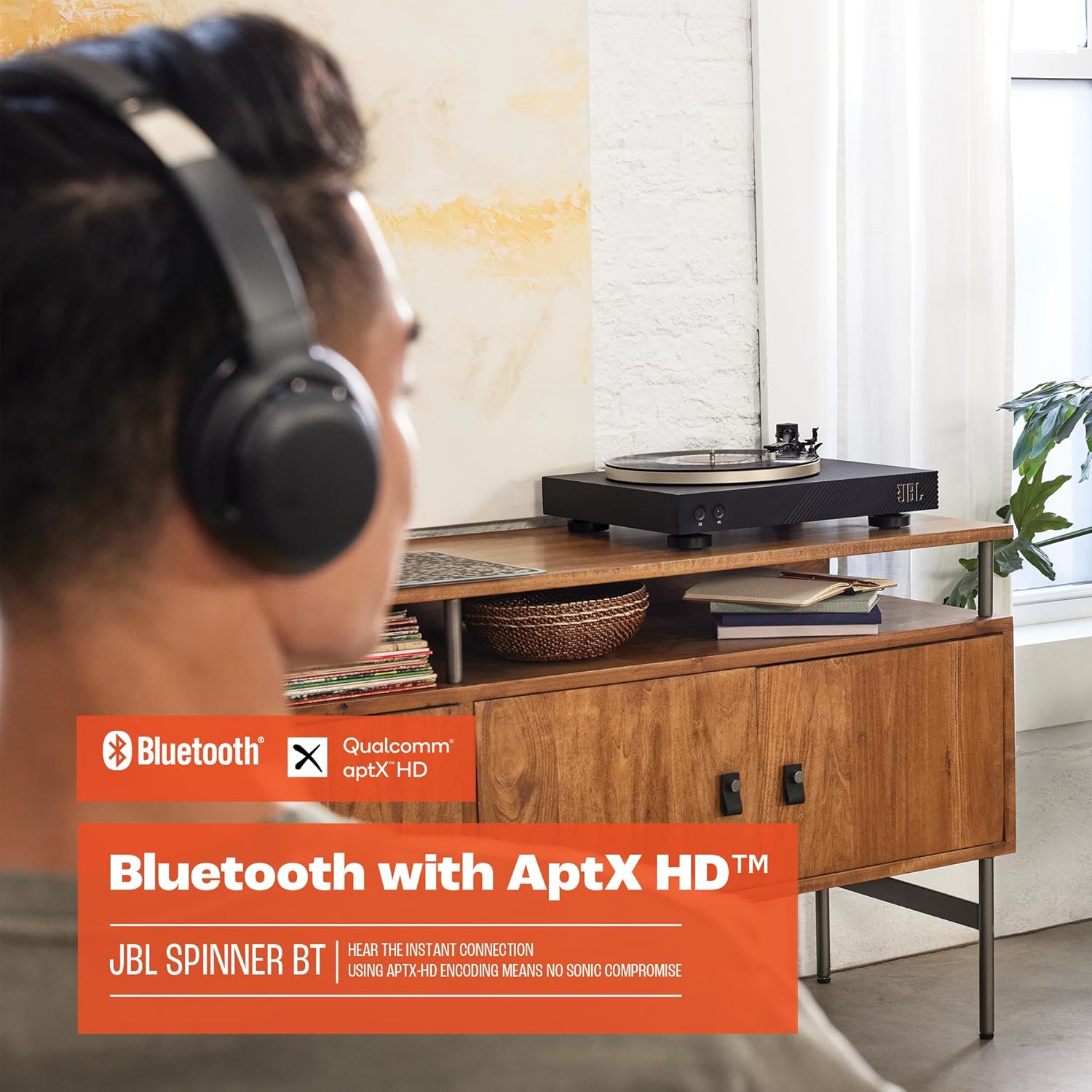 JBL Spinner Toca Discos Bluetooth