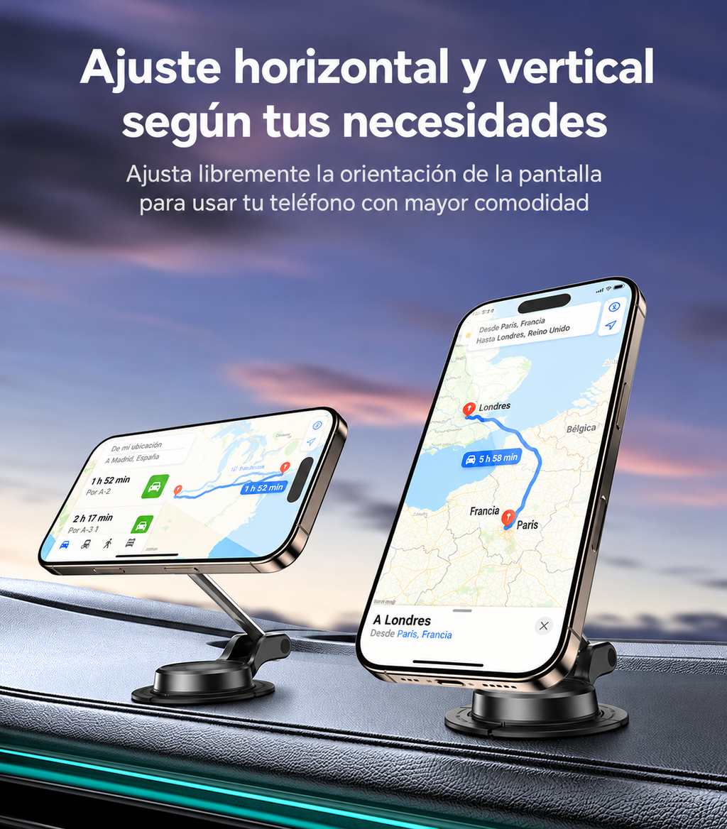 Soporte magnético Yesido para carro compatible con MagSafe 360°