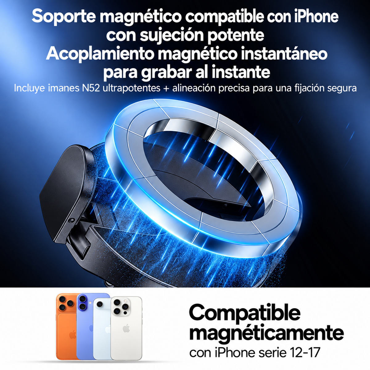 Soporte de cuello Yesido para celular y GoPro