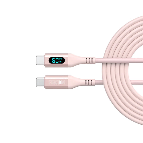 Function 101 Smart Cable USB-C a USB-C 60W con Pantalla Digital 1.5m