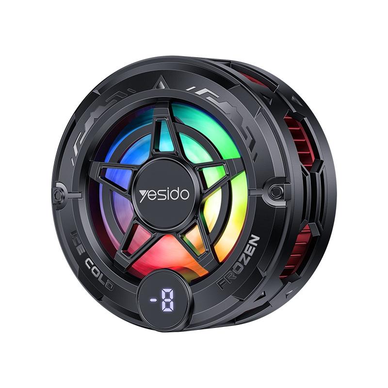Enfriador magnético YESIDO para teléfono con iluminación RGB