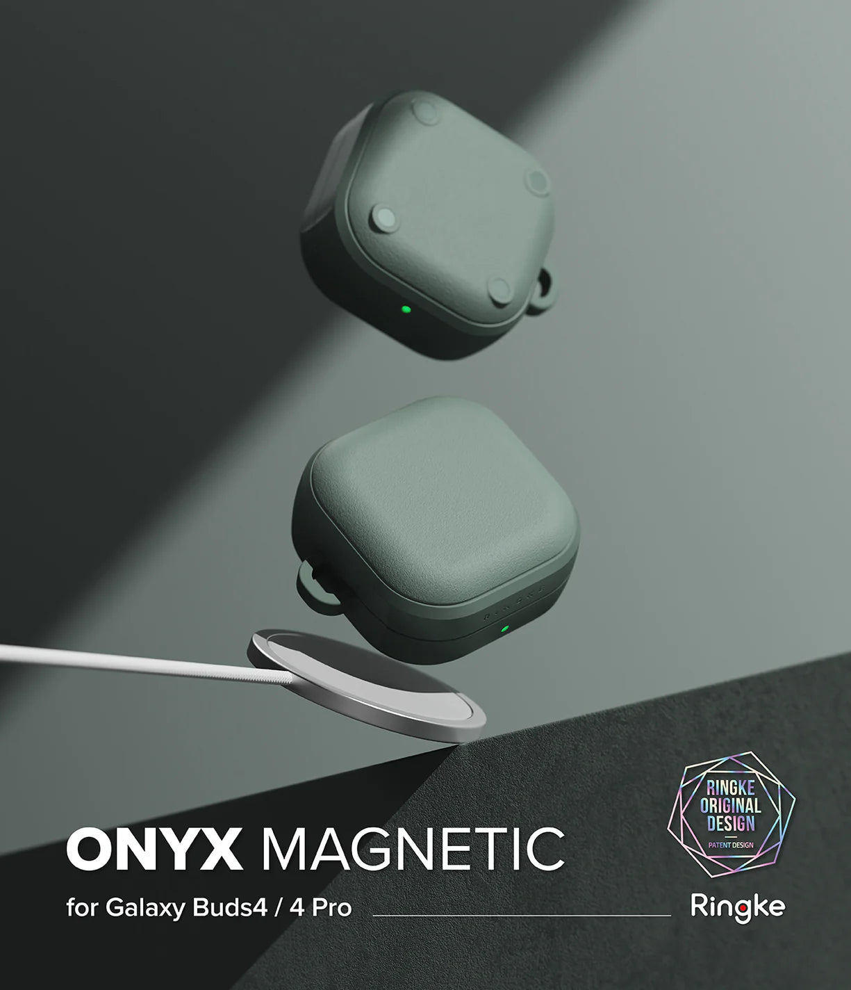 Onyx Magnetic Ringke Galaxy Buds 4 Pro / 4