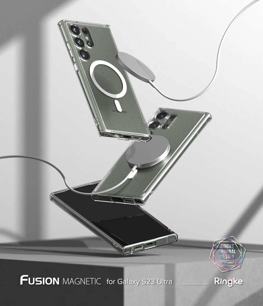 Ringke Fusion Magnetic Matte – Funda para Samsung Galaxy S23 Ultra