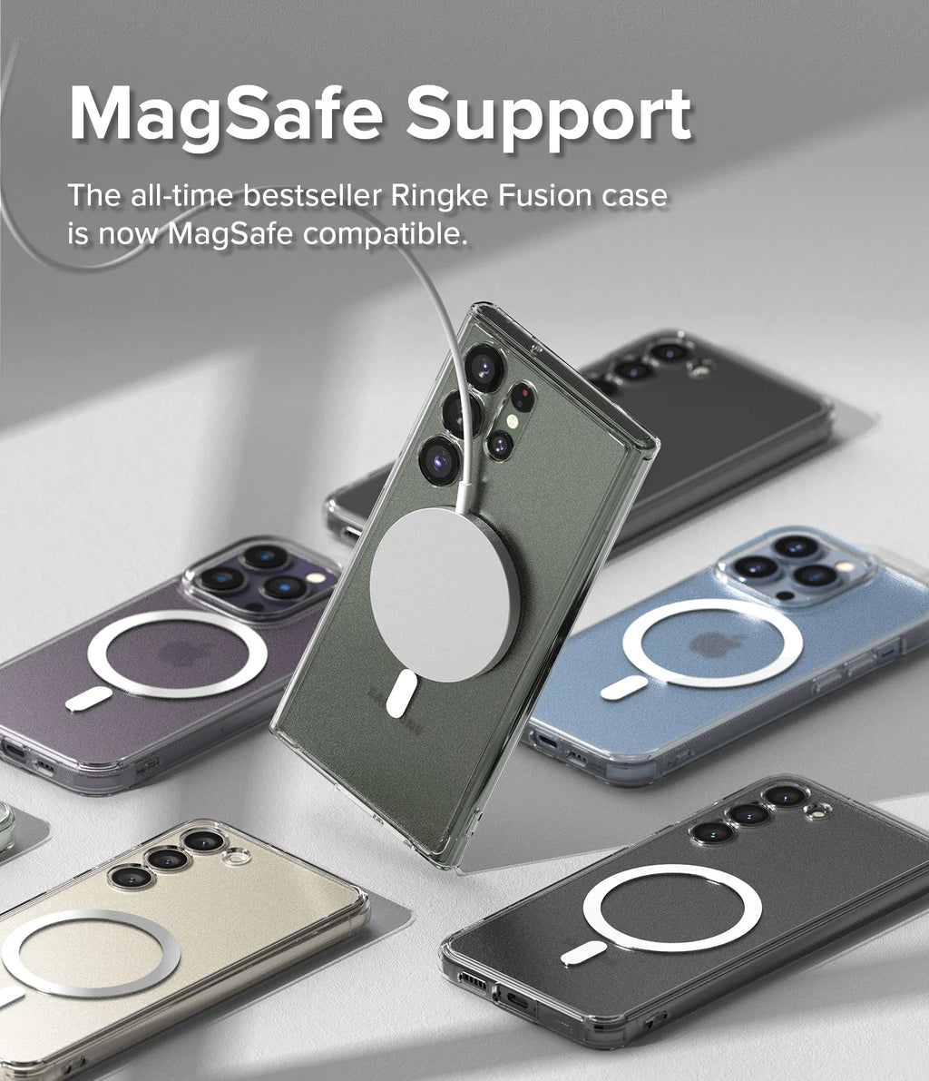 Ringke Fusion Magnetic Matte – Funda para Samsung Galaxy S23 Ultra