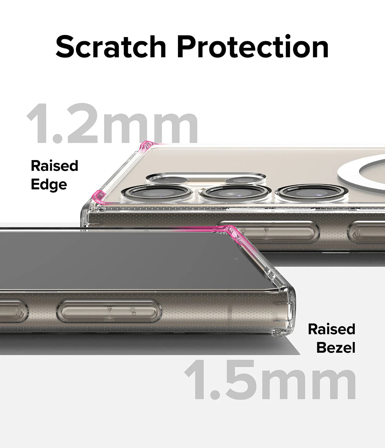 Fusion Magnetic Clear Ringke Galaxy S24 Ultra