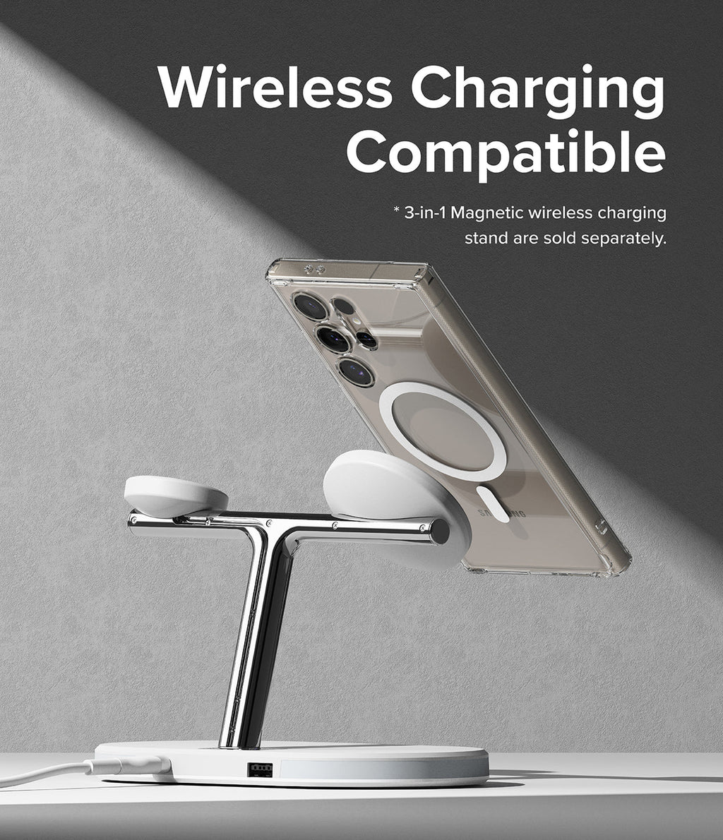 Fusion Magnetic Clear Ringke Galaxy S24 Ultra