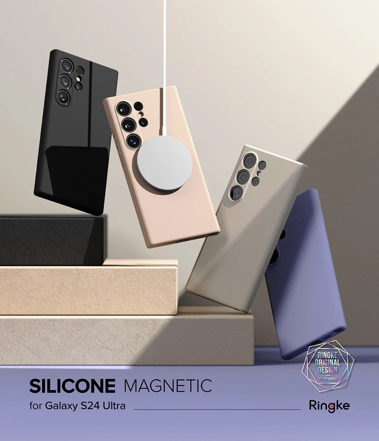 Silicon Magnetic Ringke Galaxy S24 Ultra