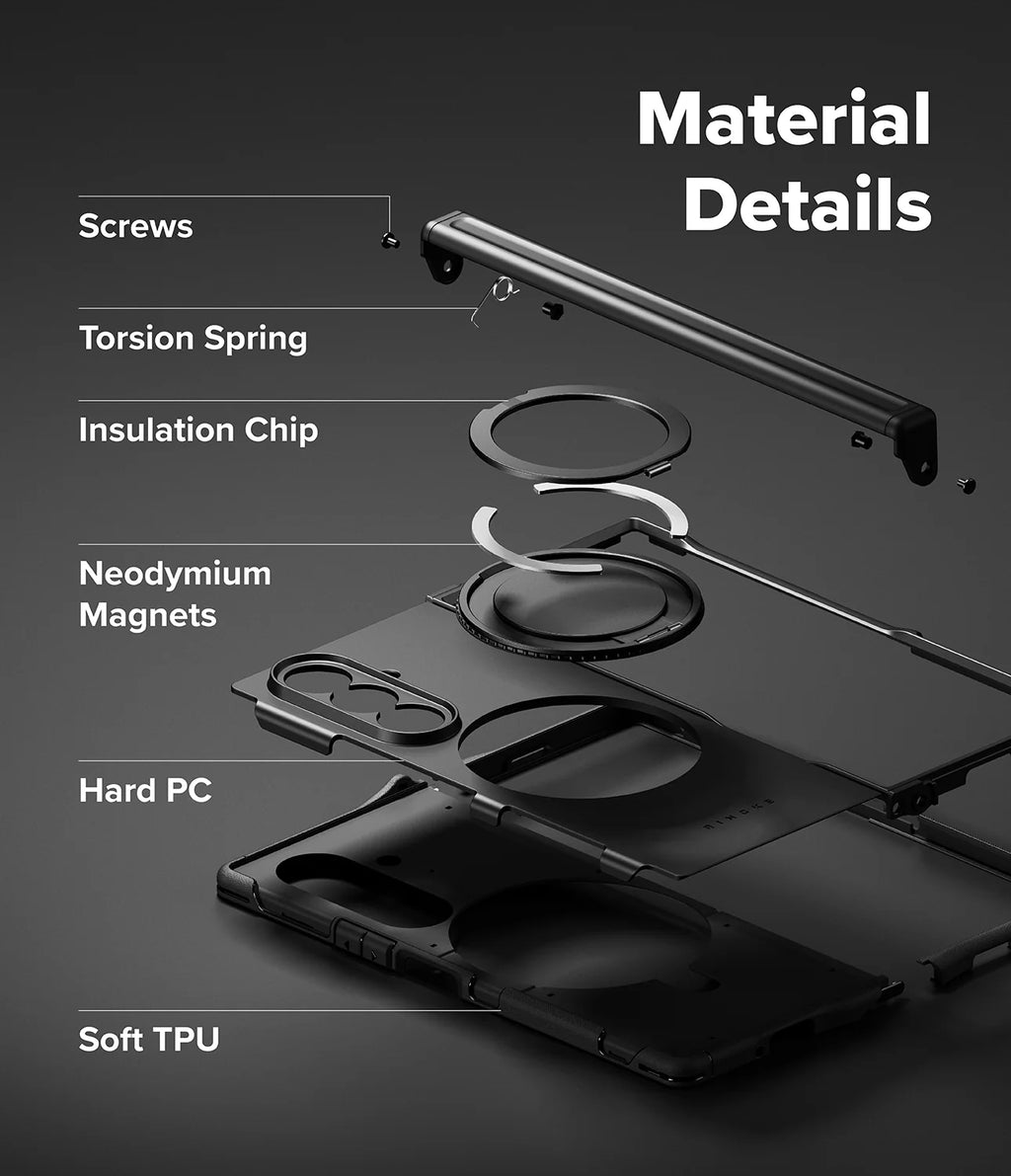 Ringke Alles Case Galaxy Z Fold 7 – Negro Protección Completa