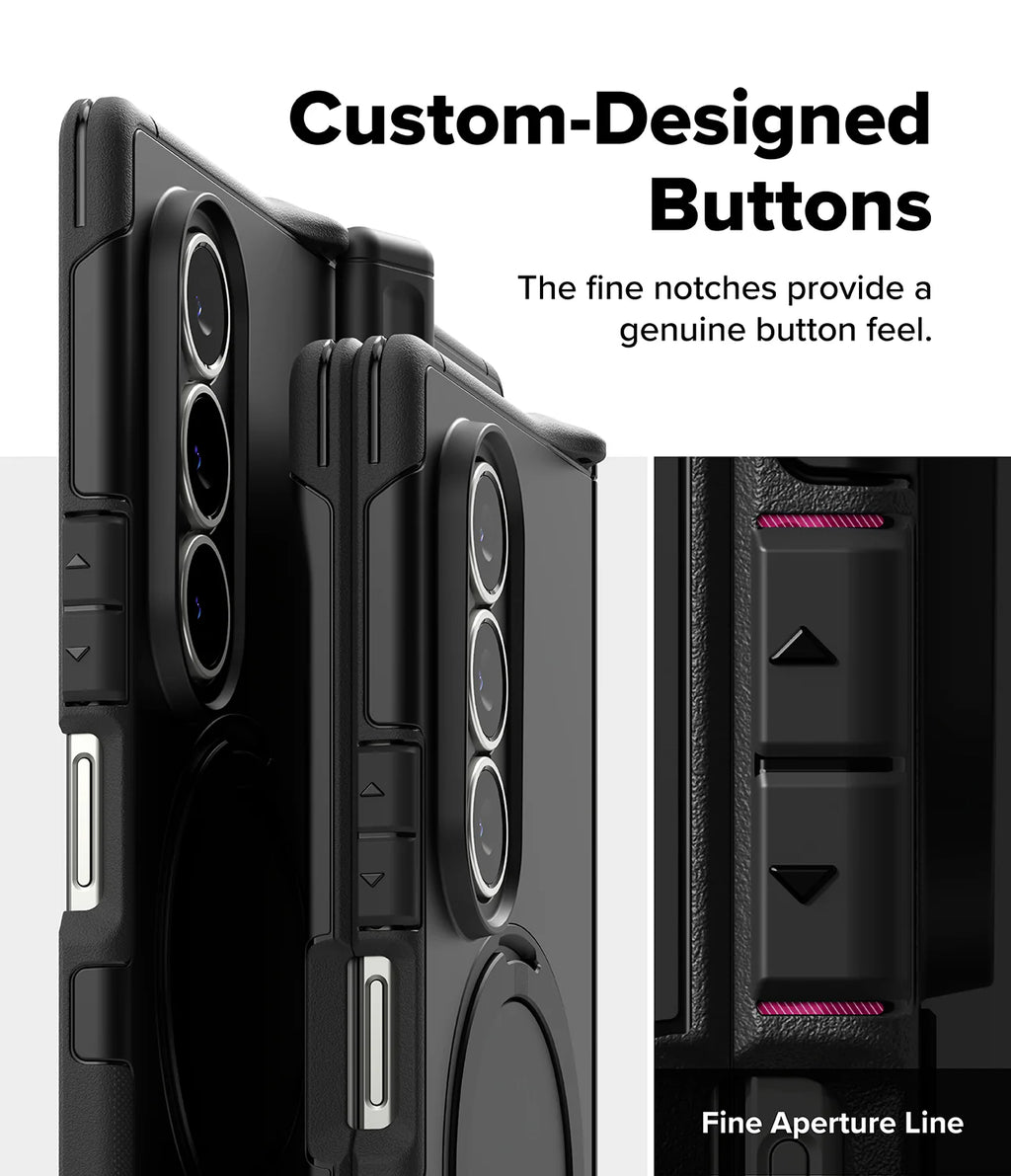 Ringke Alles Case Galaxy Z Fold 7 – Negro Protección Completa