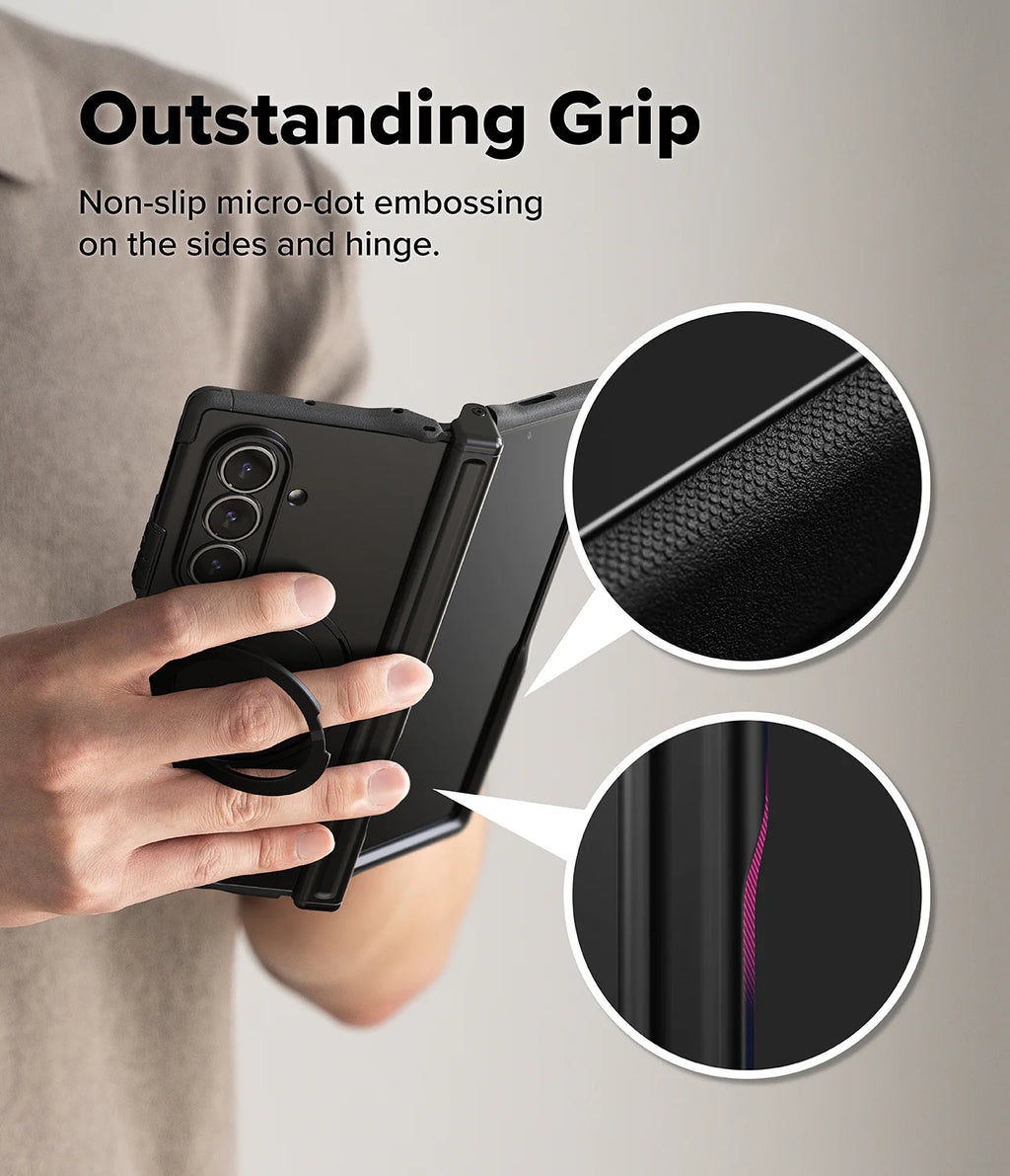 Ringke Alles Case Galaxy Z Fold 7 – Negro Protección Completa