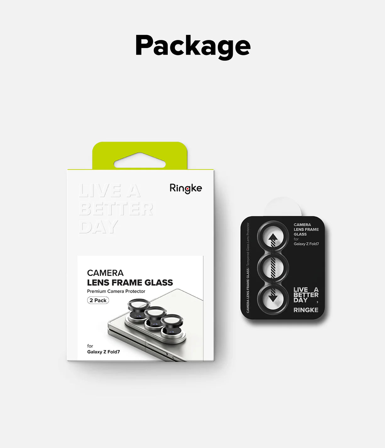 Protector Camara 2 Pack Ringke Galaxy Z Fold 7