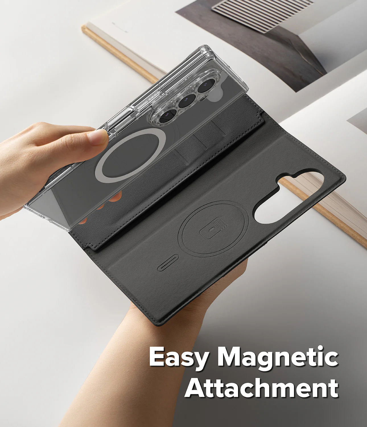 Folio Grip Wallet Magnetic Ringke Galaxy Z Fold 7