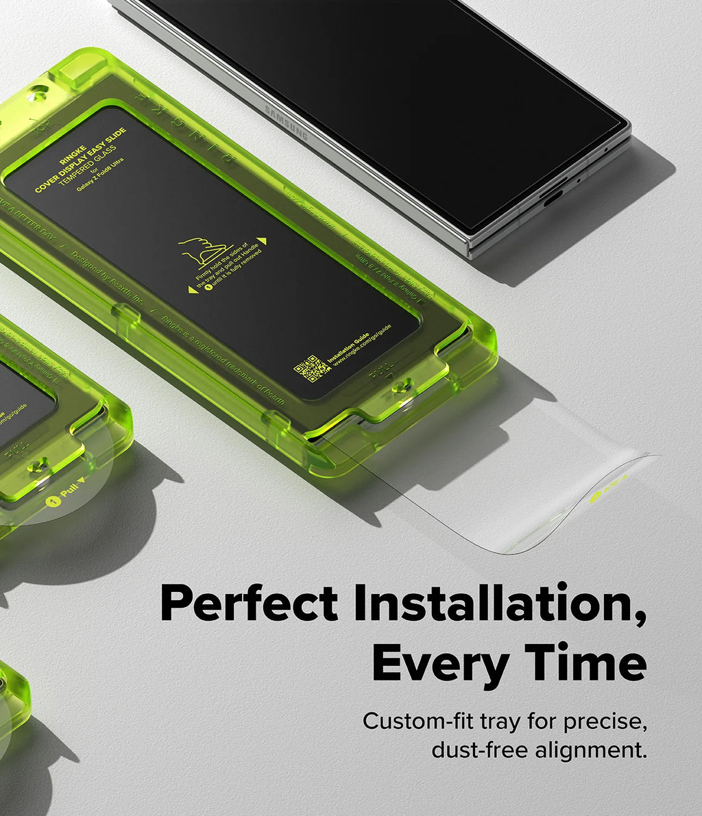 Galaxy Z Fold 8 Ultra Screen Protector – Ringke Easy Slide Tempered Glass 2-Pack