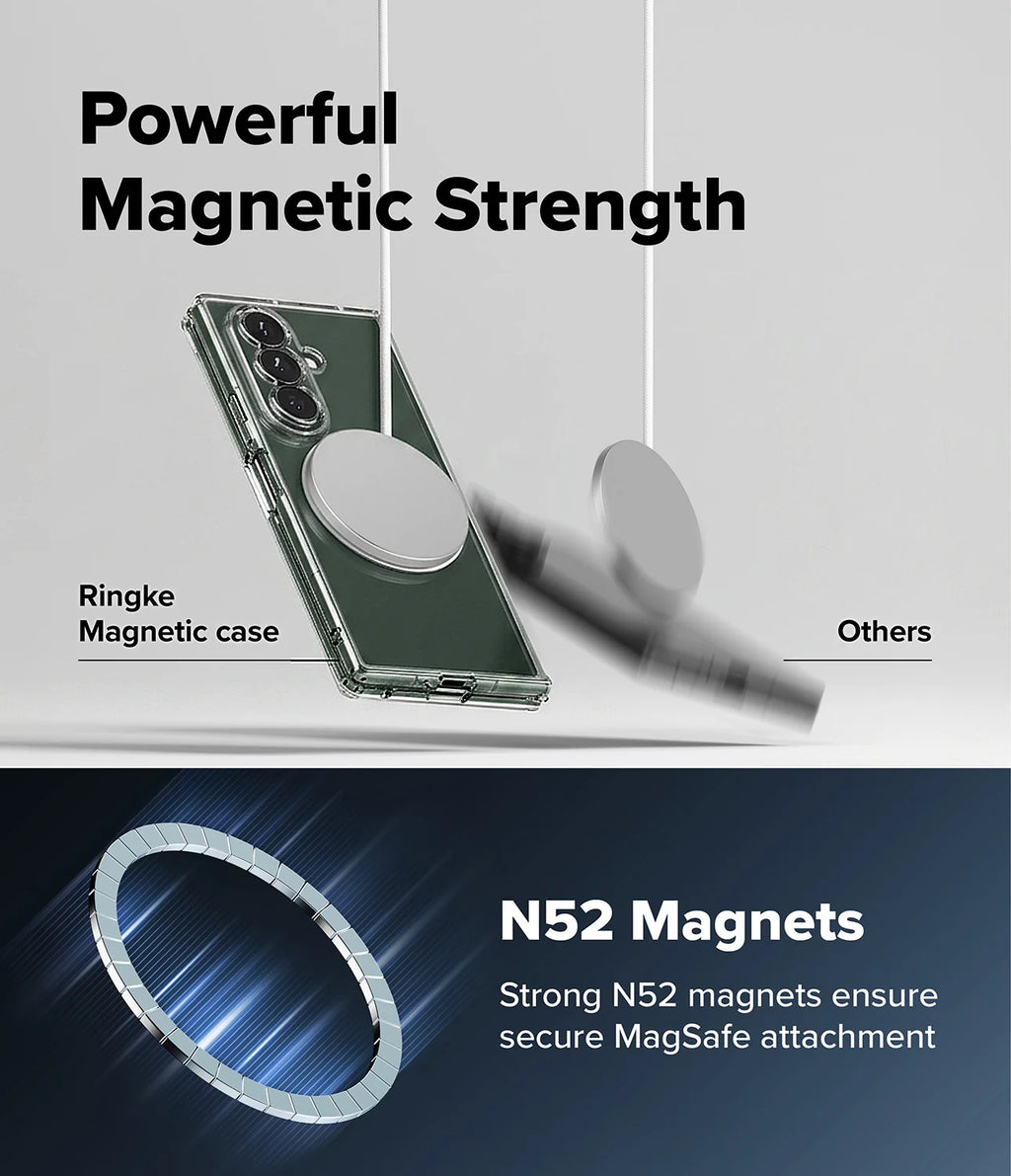 Ringke Fusion Magnetic Case para Samsung Galaxy Z Fold 8 Ultra