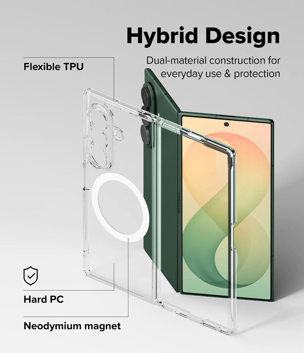 Ringke Fusion Magnetic Case para Samsung Galaxy Z Fold 8 Ultra