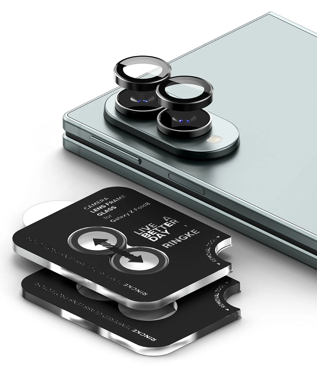 Ringke Camera Lens Frame Glass Galaxy Z Fold 8 – Protector Lente (2 Pack)