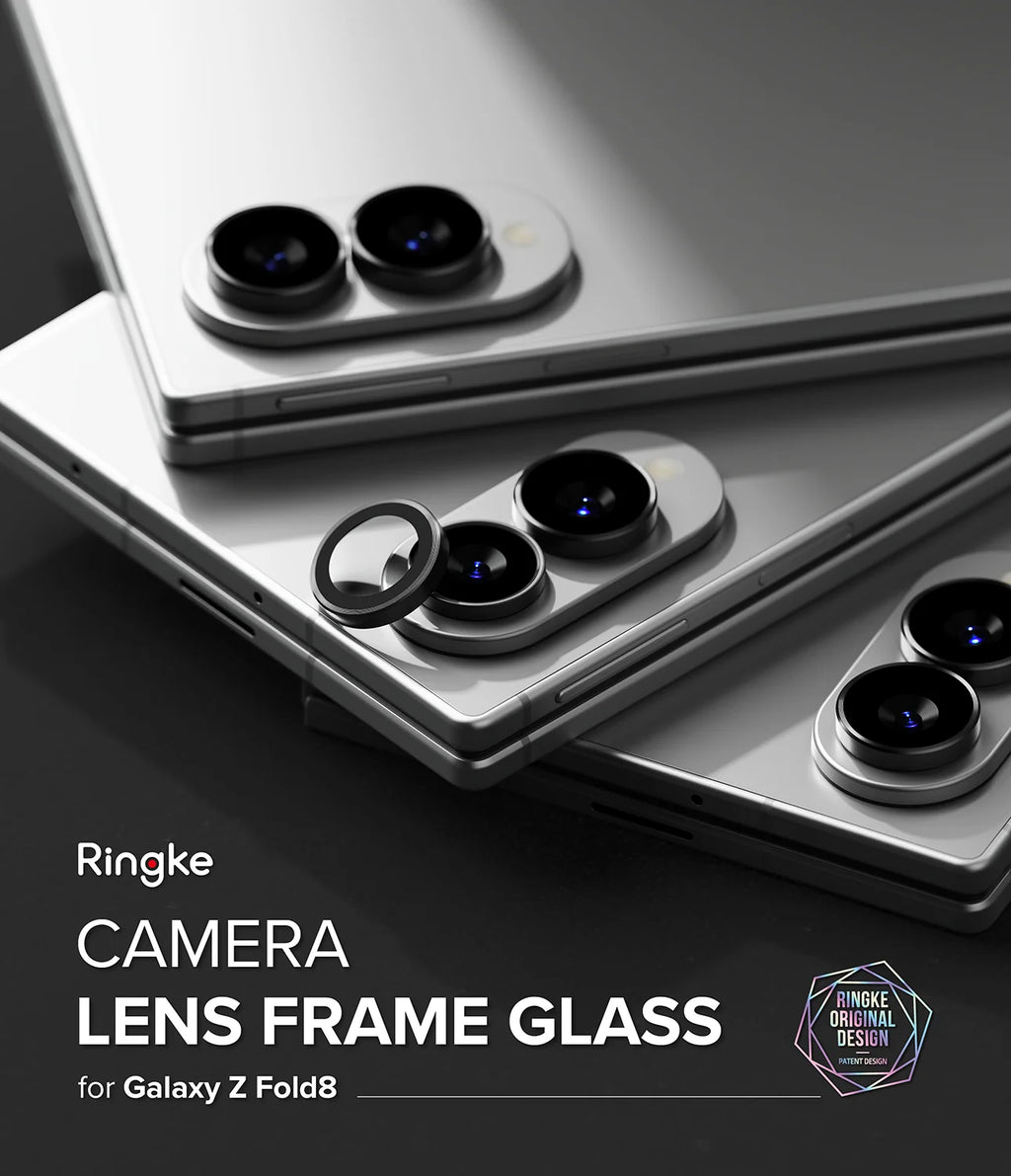 Ringke Camera Lens Frame Glass Galaxy Z Fold 8 – Protector Lente (2 Pack)