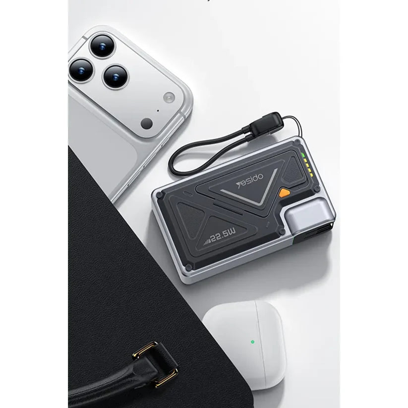 Power Bank Yesido MH103 | Batería portátil 20,000 mAh + Magsafe