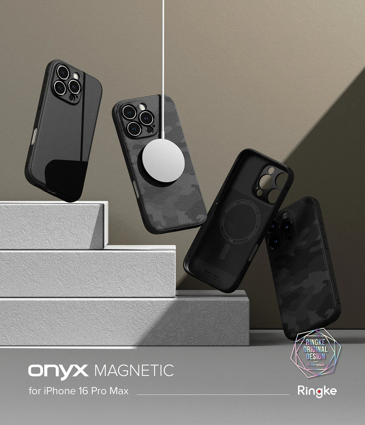 Onyx Magnetic Ringke iPhone 16 Pro Max