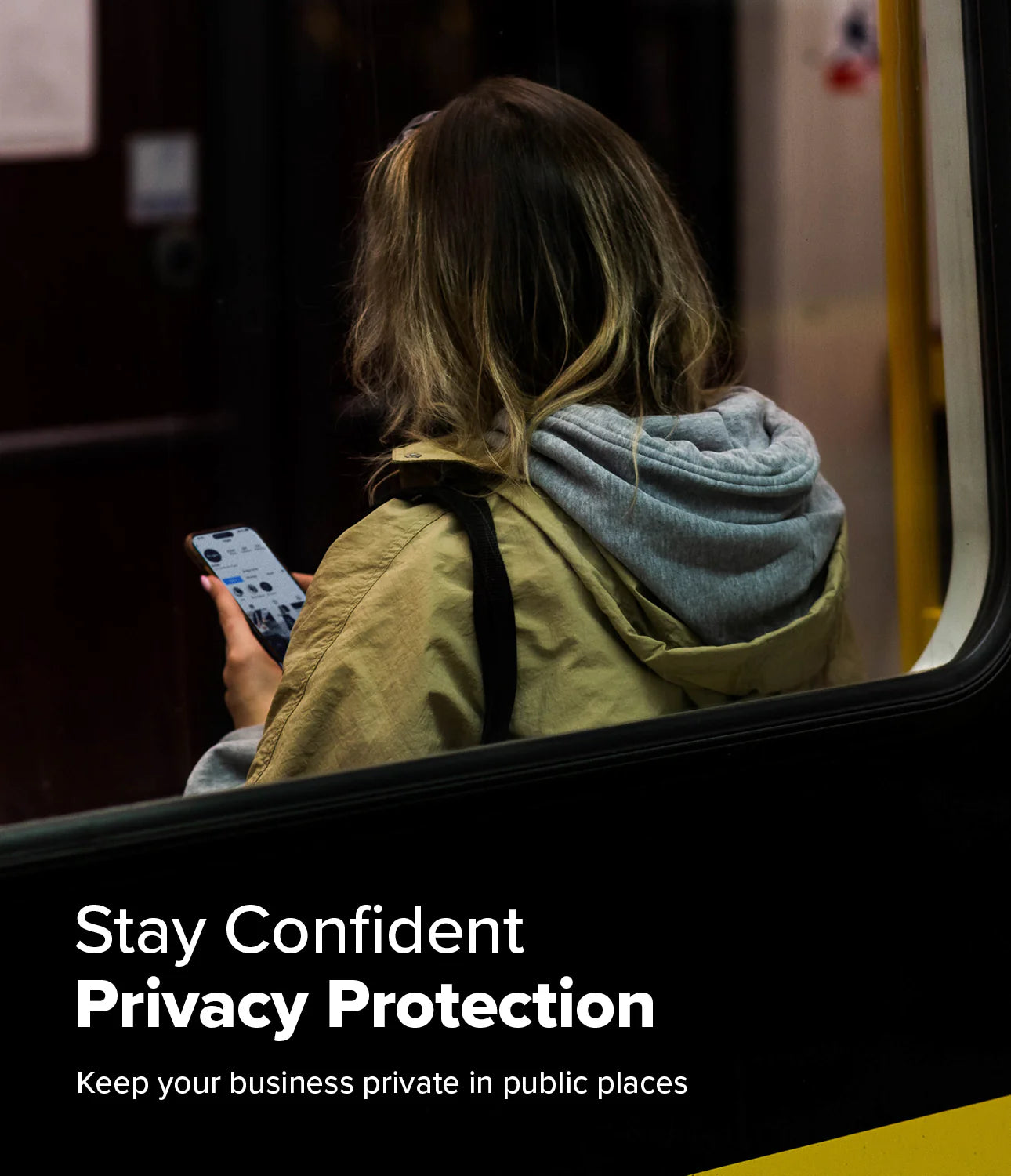 Vidrio Templado Privacidad Ringke iPhone 16 Plus | 15 Plus