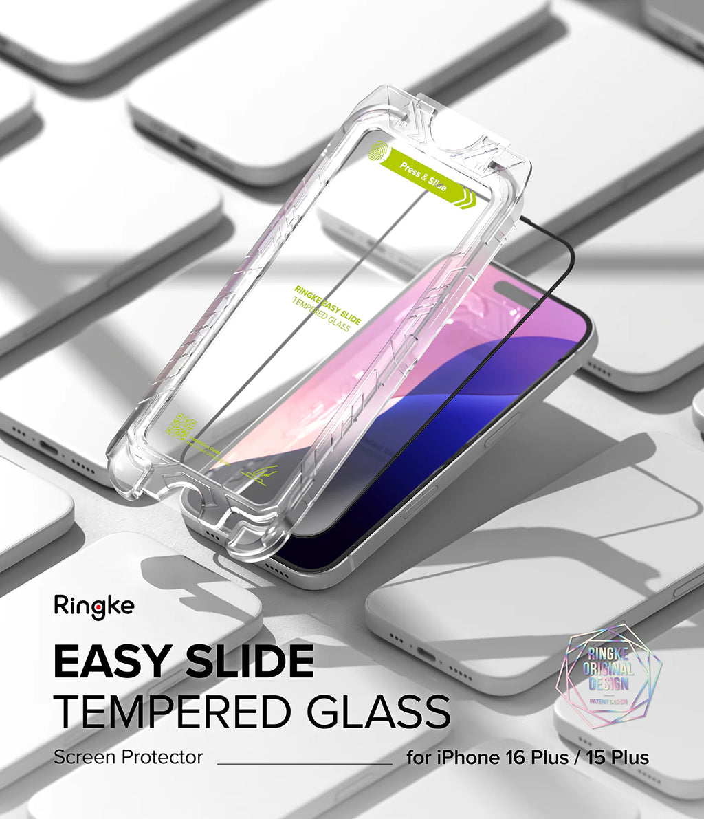 Vidrio Templado HD Ringe iPhone 16 Plus | 15 Plus