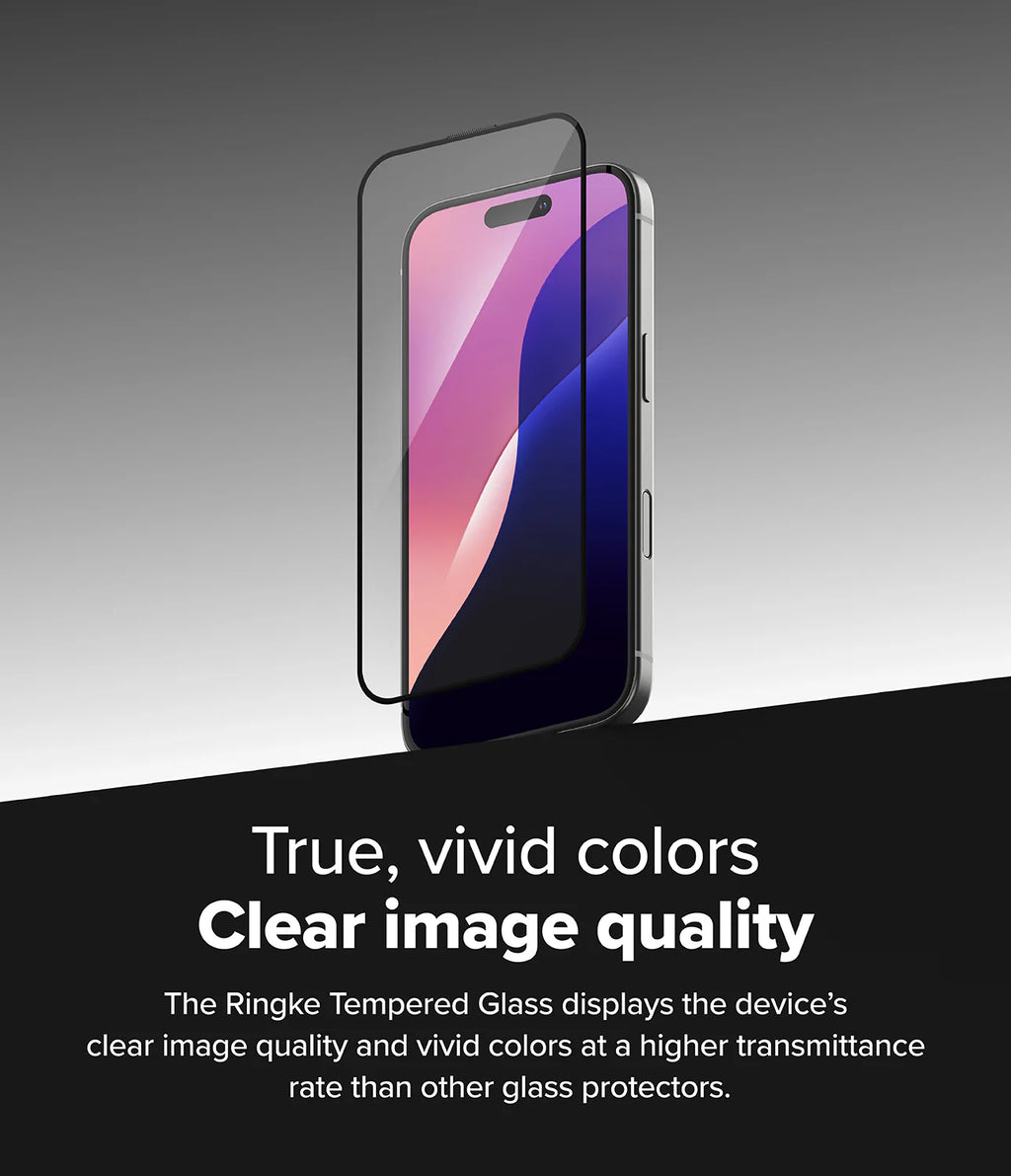 Vidrio Templado HD Ringe iPhone 16 Plus | 15 Plus