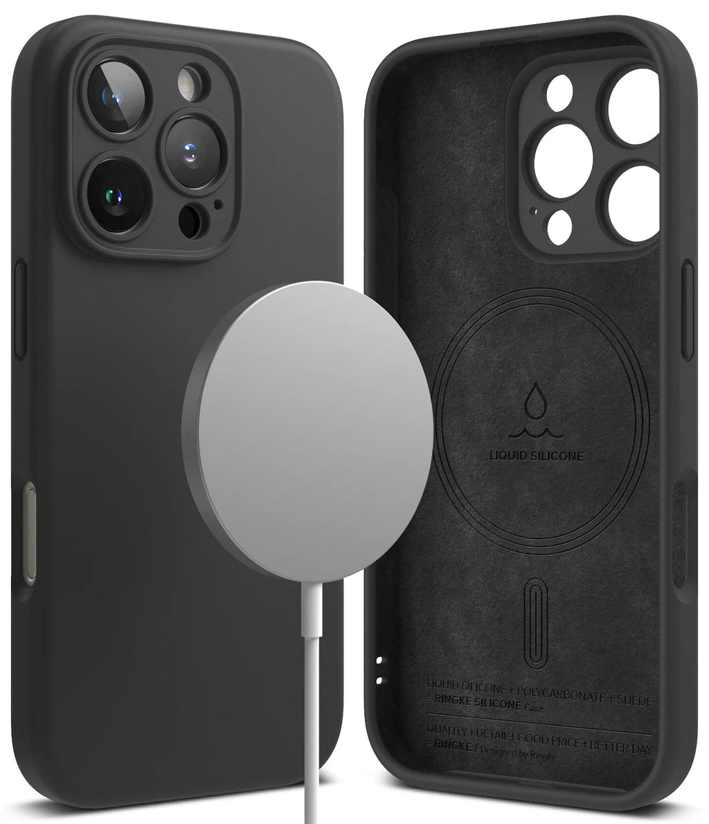 Silicone Case Magnetic iPhone 16 Pro