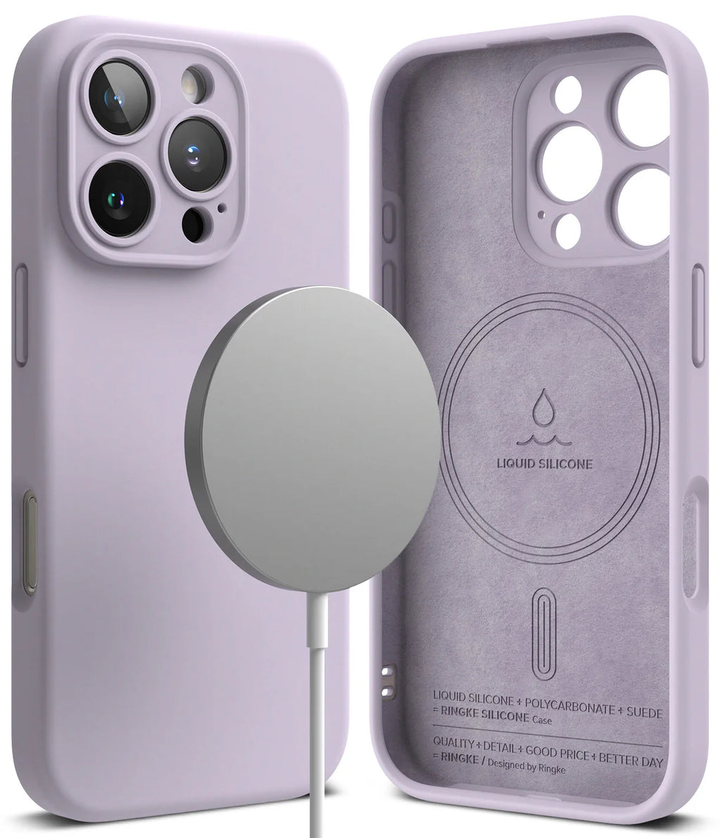 Silicone Case Magnetic iPhone 16 Pro