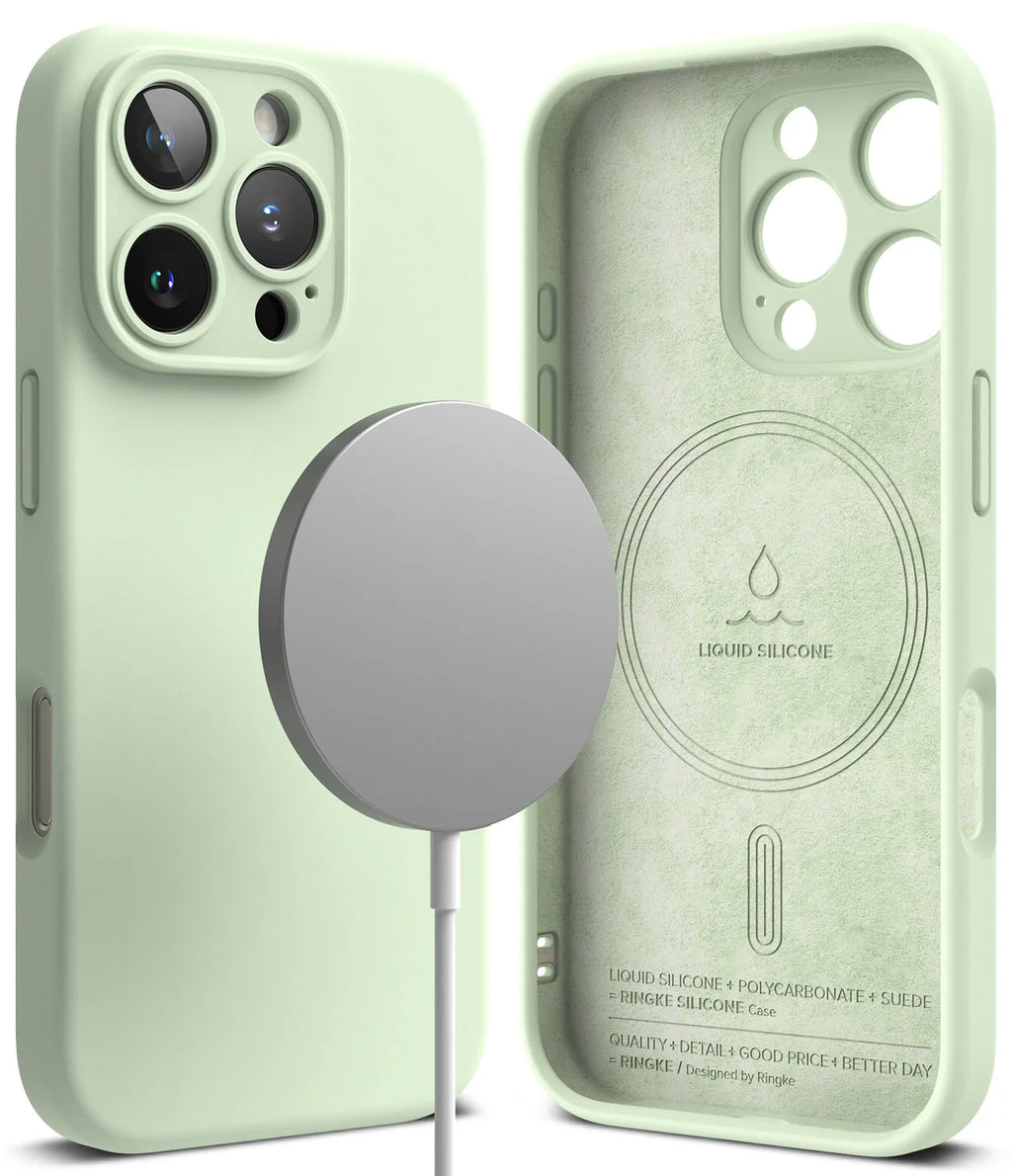 Silicone Case Magnetic iPhone 16 Pro