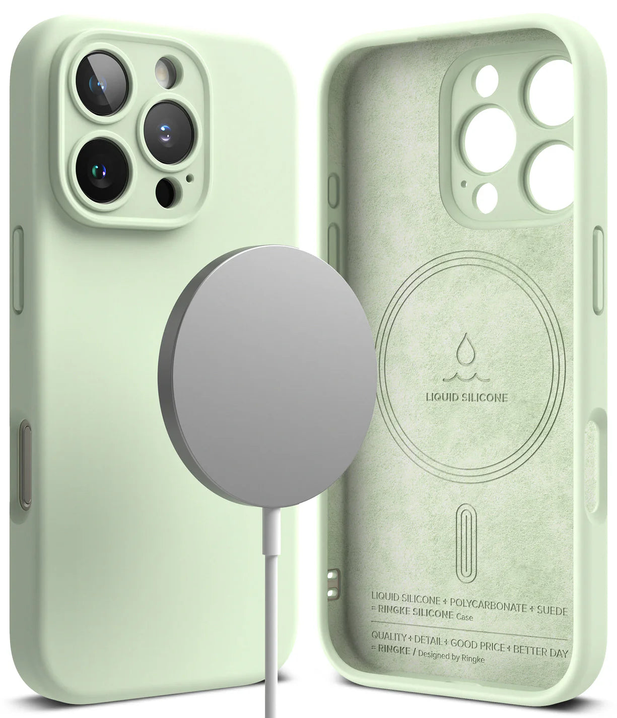 Silicone Case Magnetic iPhone 16 Pro