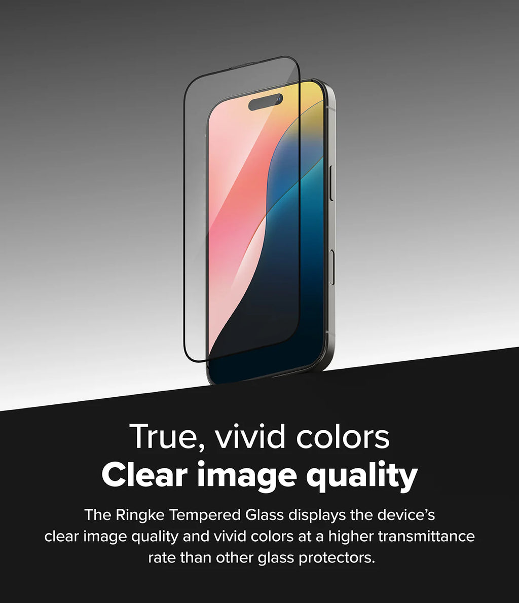 HD Vidrio Templado Ringke iPhone 16 Pro