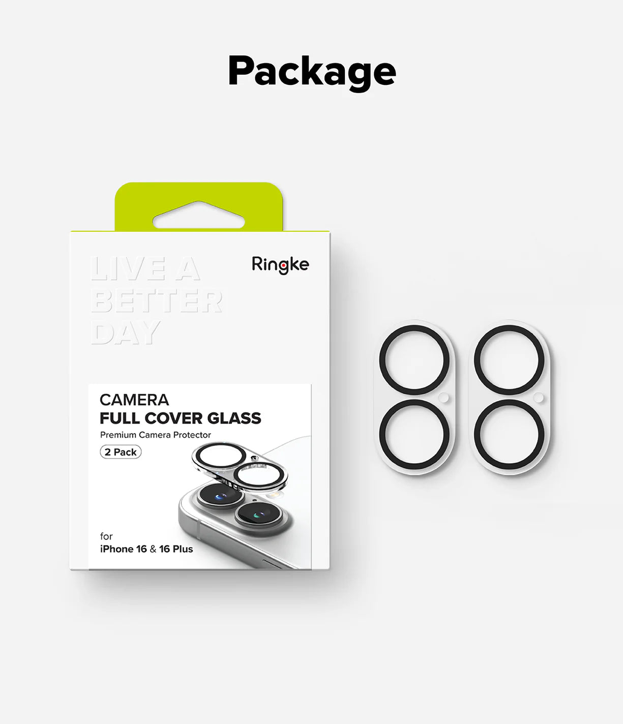 Protector Camara Ringke iPhone 16