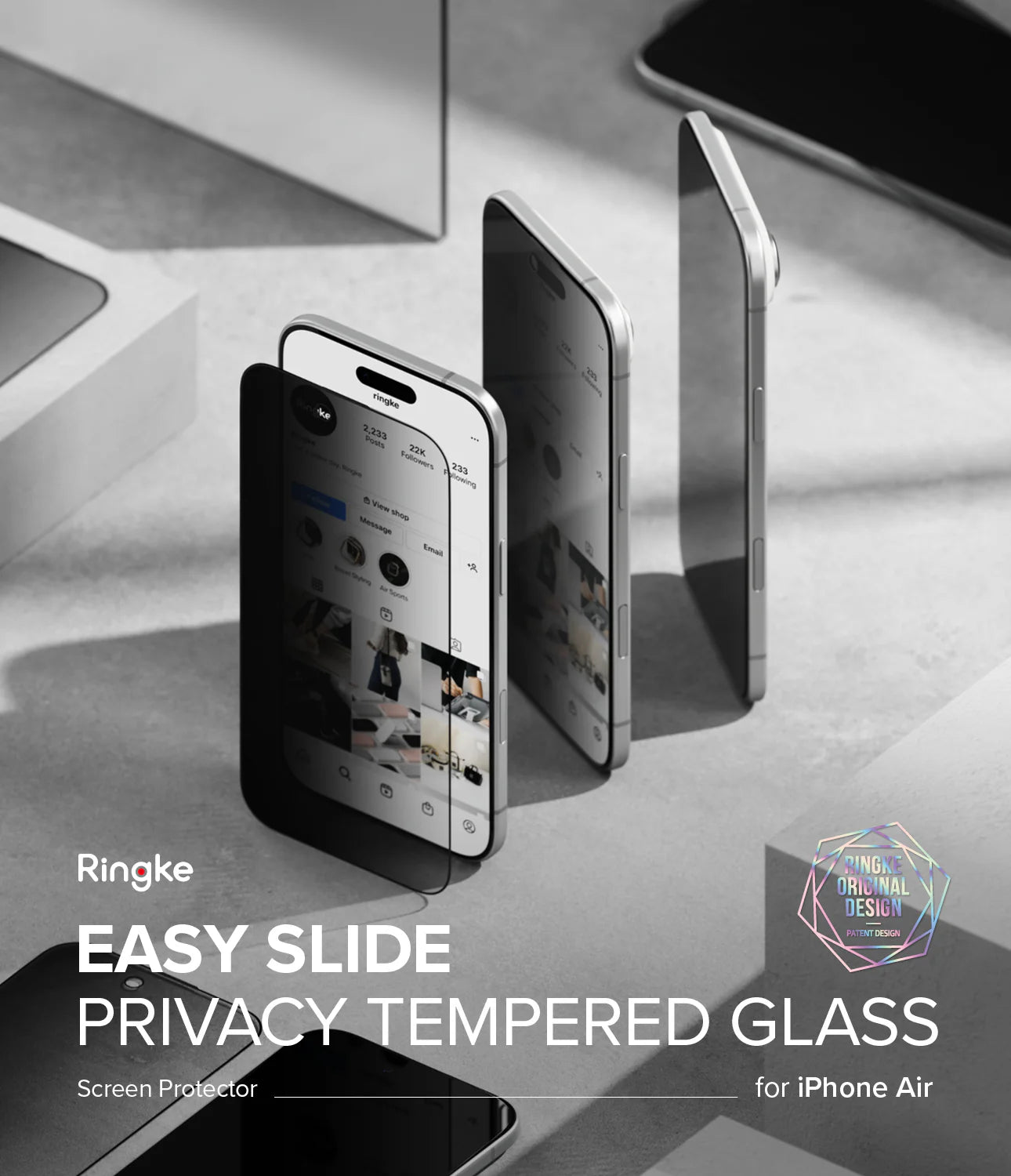 Privacidad Vidrio Templado Ringke iPhone 17 Air