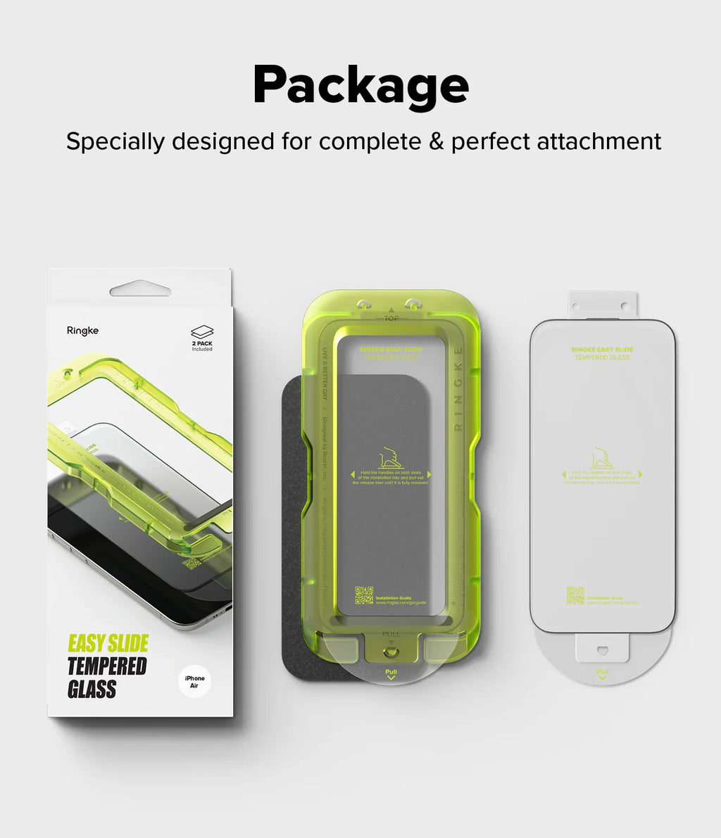 HD Vidrio Templado Ringke iPhone 17 Air