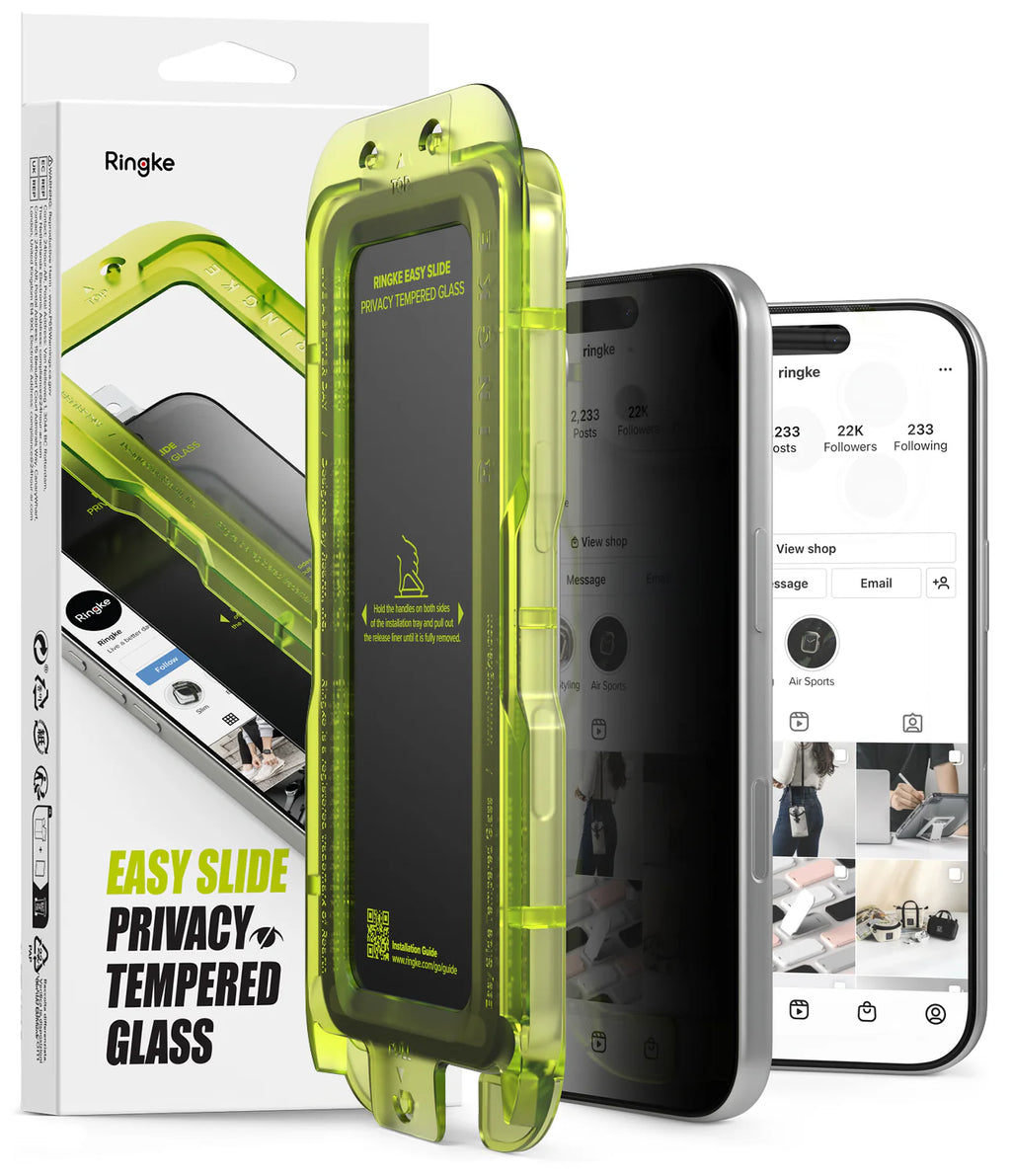 Privacidad Vidrio Templado Ringke iPhone 17 Pro